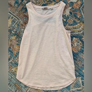 Athleta Light Peach Drape Back Tank XS
